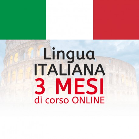 Corso di Italiano online 3 mesi